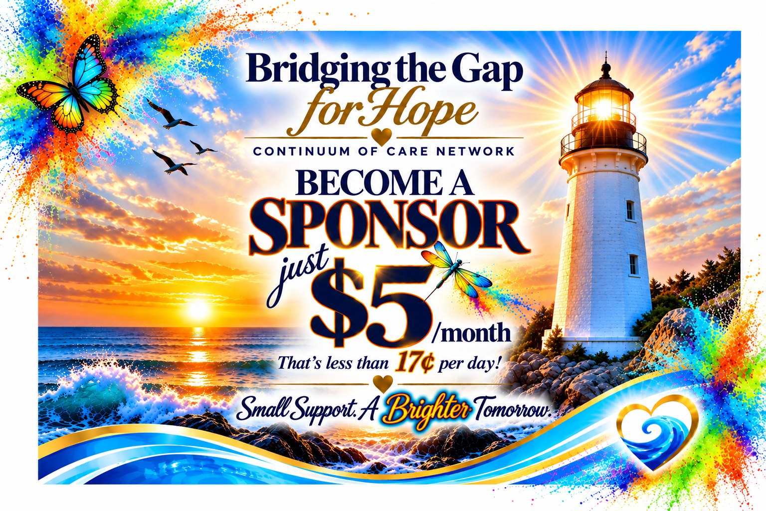 Become a sponsor, just $5 a month. Small support. A brighter tomorrow.